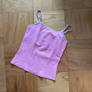Pink tank top